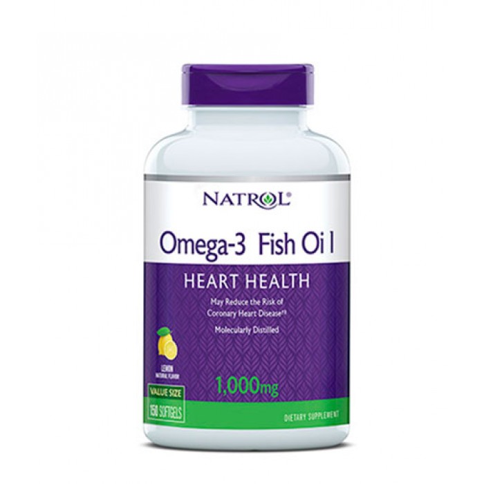 Natrol - Omega-3 Fish Oil 1000mg. / 150 softgel